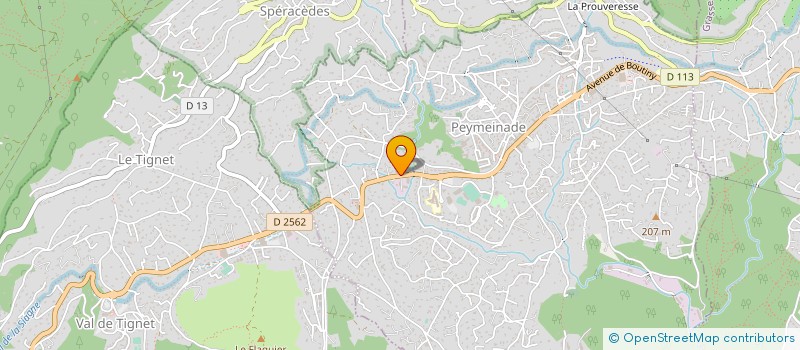 localisation de l'entreprise SOCIETE RAYNAUD TRAVAUX PAYSAGERS à PEYMEINADE