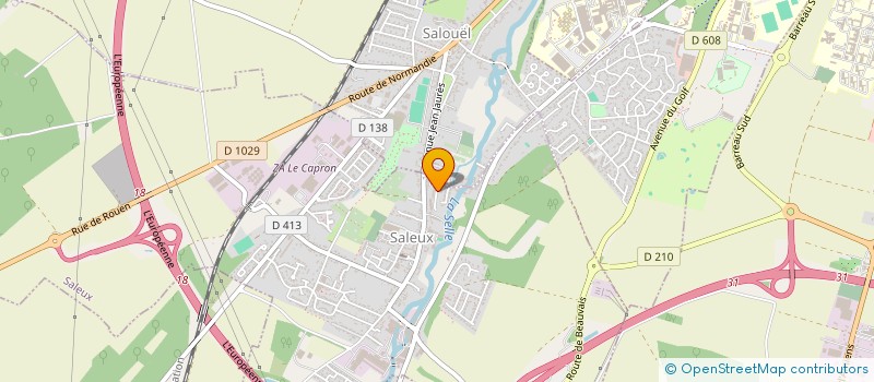 localisation de l'entreprise SOCIETE REALME à SALEUX