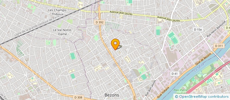 localisation de l'entreprise SOCIETE RECHERCHE VEHICULES D'OCCASION à BEZONS