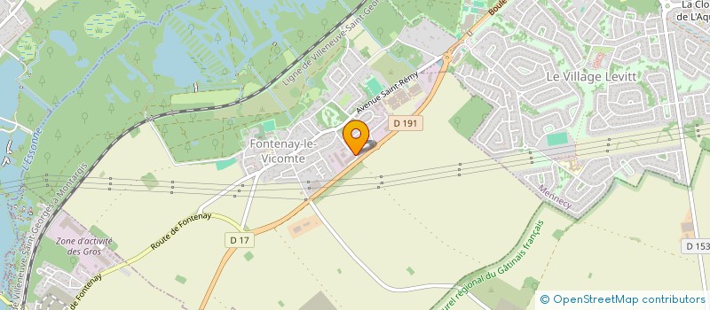 localisation de l'entreprise SOCIETE REDIF à FONTENAY-LE-VICOMTE