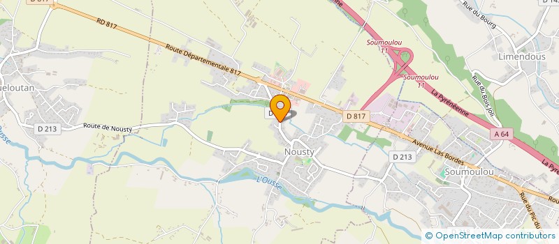 localisation de l'entreprise SOCIETE REFERENCEMENT DE MENUISERIES S.R.D.M.  NOUSTY