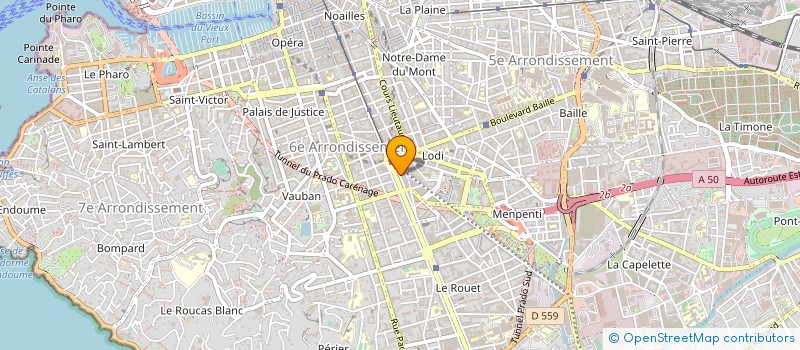 localisation de l'entreprise SOCIETE REGIONALE DE DISTRIBUTION à MARSEILLE