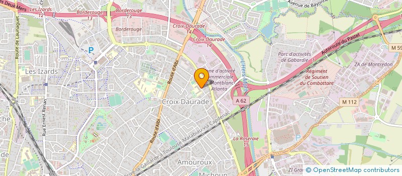 localisation de l'entreprise SOCIETE REGIONALE DU BATIMENT à TOULOUSE
