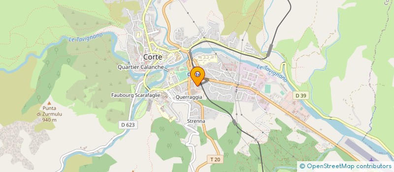 localisation de l'entreprise SOCIETE RELAIS AUTOROUTIER DE CORTE à CORTE