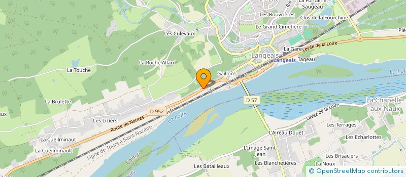 localisation de l'entreprise SOCIETE RELAIS DE BEL AIR à LANGEAIS