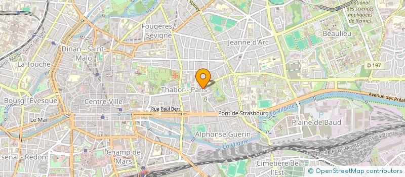 localisation de l'entreprise SOCIETE REMINIAC LEGRIS à RENNES