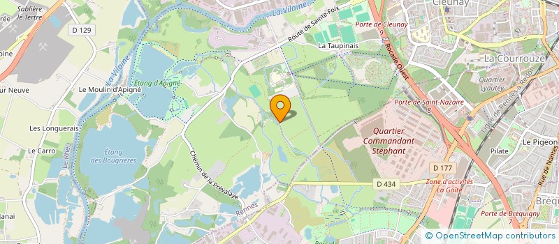 localisation de l'entreprise SOCIETE RENNAISE LOCATION TRANSPORTS à RENNES