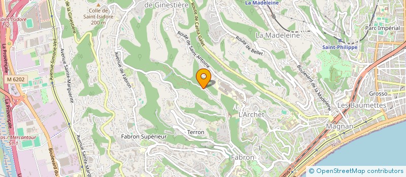 localisation de l'entreprise SOCIETE RENOV'IMMO à NICE