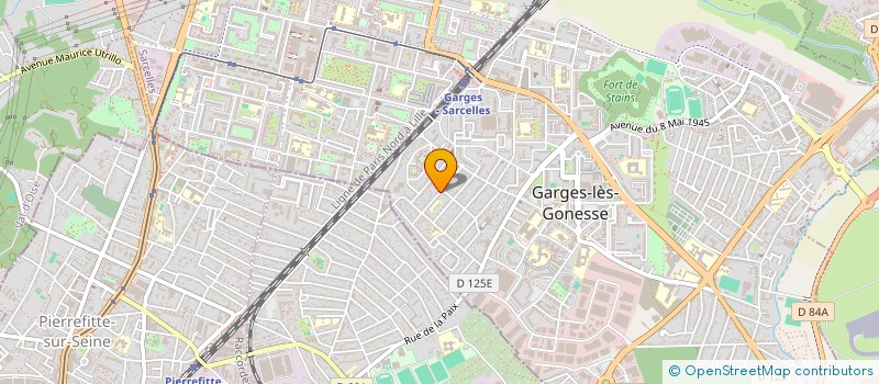 localisation de l'entreprise SOCIETE RENOV INDUSTRIE  GARGES-LES-GONESSE