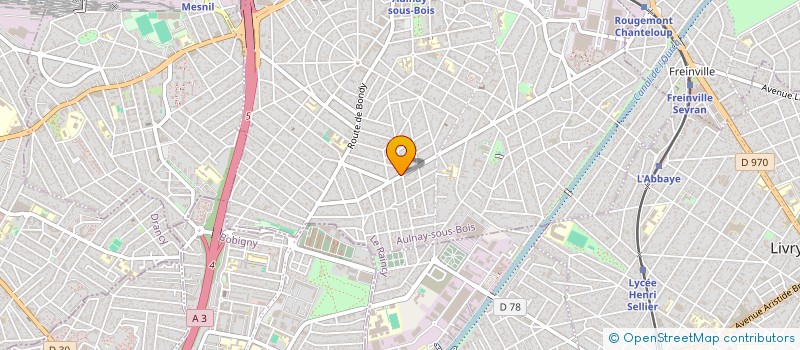 localisation de l'entreprise SOCIETE RENOVATION CONSTRCUTION BATIMENT à AULNAY-SOUS-BOIS