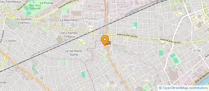 localisation de l'entreprise SOCIETE RENOVATION ELECTRICITE à BEZONS