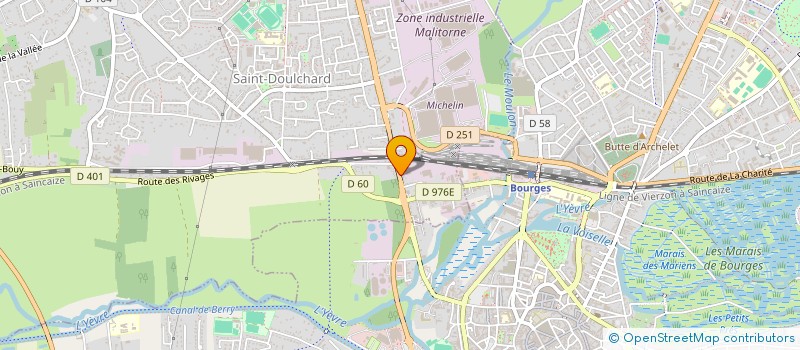 localisation de l'entreprise SOCIETE RENOVATION IMMOBILIERE  SAINT-DOULCHARD