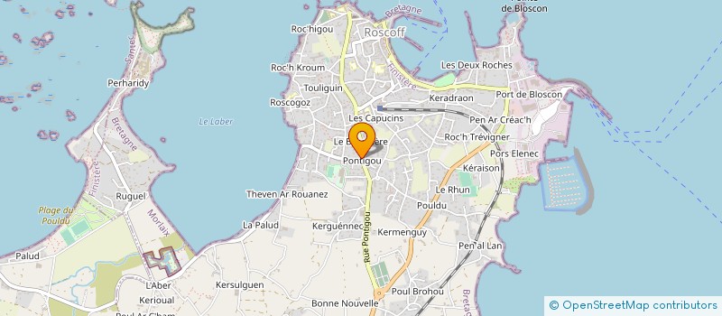 localisation de l'entreprise SOCIETE REPRESENTATION EXPORTATION à ROSCOFF
