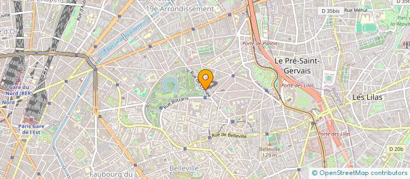 localisation de l'entreprise SOCIETE REPRODUCTION GRAPHIQUE  PARIS