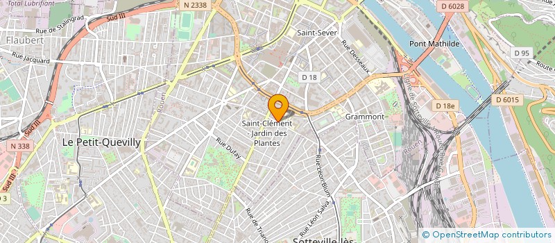 localisation de l'entreprise SOCIETE RESIDENCE MERIDIENNE  ROUEN