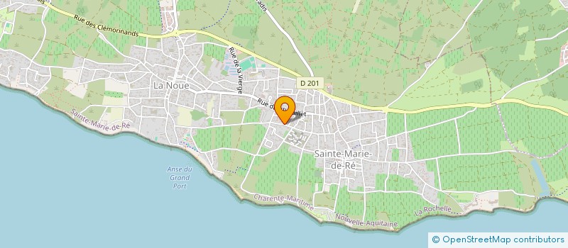 localisation de l'entreprise SOCIETE RETHAISE DE MACONNERIE  SAINTE-MARIE-DE-RE