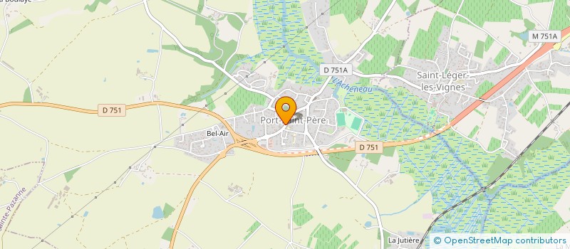 localisation de l'entreprise SOCIETE RETZ CARRELAGES  PORT-SAINT-PERE