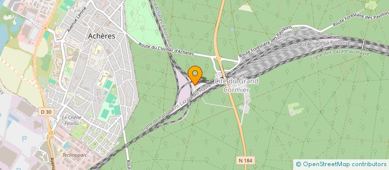 localisation de l'entreprise SOCIETE REUNIES BERGEON BURET-GALLAND à SAINT-GERMAIN-EN-LAYE