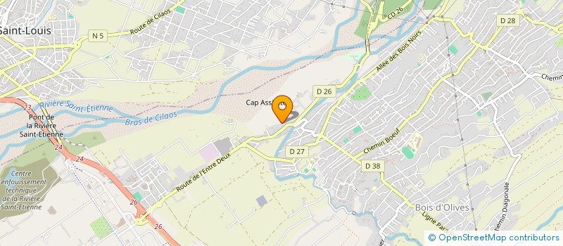 localisation de l'entreprise SOCIETE REUNIONNAISE CONCASSAGE à SAINT-PIERRE