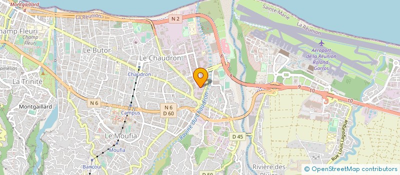 localisation de l'entreprise SOCIETE REUNIONNAISE DE CONSTRUCTION ET BATIMENT à SAINT-DENIS