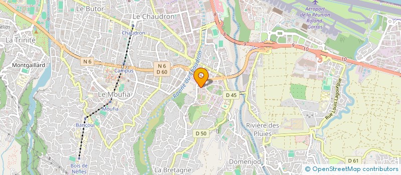 localisation de l'entreprise SOCIETE REUNIONNAISE DE DISTRIBUTION à SAINT-DENIS