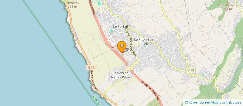localisation de l'entreprise SOCIETE REUNIONNAISE DE DISTRIBUTION PHARMACEUTIQUE  SAINT-LEU