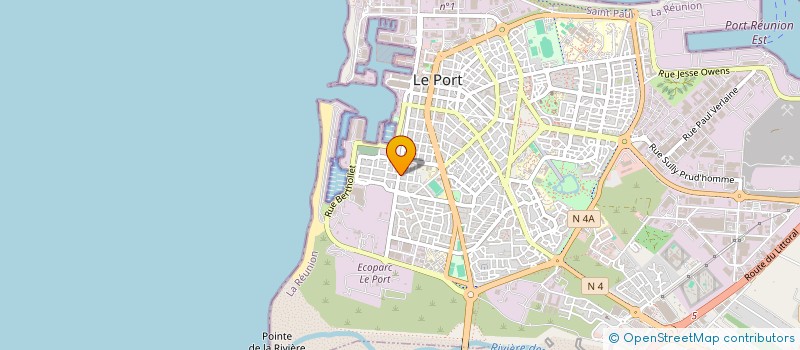 localisation de l'entreprise SOCIETE REUNIONNAISE DE RECUPERATION  LE PORT