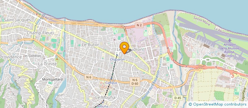 localisation de l'entreprise SOCIETE REUNIONNAISE FIXATIONS ECHAFAUDAGES à SAINT-DENIS
