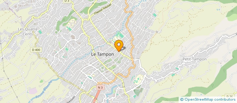 localisation de l'entreprise SOCIETE REUNIONNAISE MULTIPOTENTIELLE   EN ABREGE  SOREMU  LE TAMPON