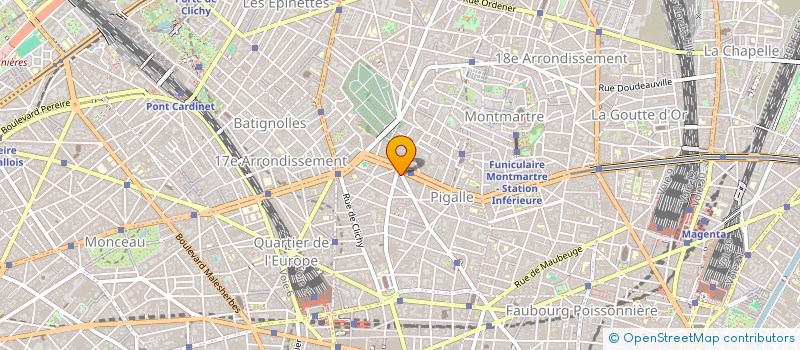 localisation de l'entreprise SOCIETE REVU ET CORRIGE à PARIS