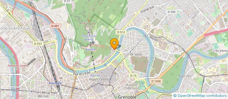 localisation de l'entreprise SOCIETE REY-JOUVIN à GRENOBLE