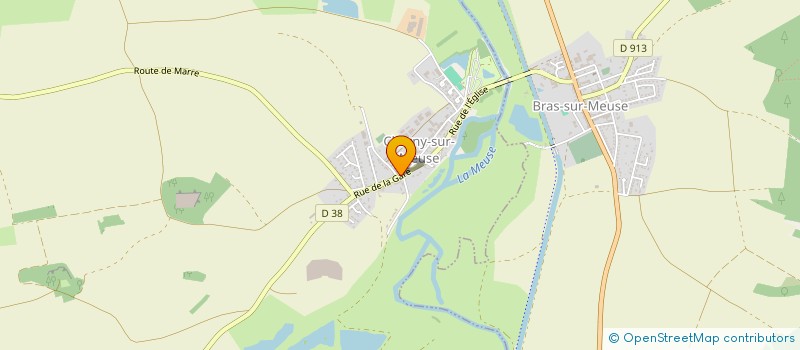 localisation de l'entreprise SOCIETE RIBOLZI à CHATTANCOURT