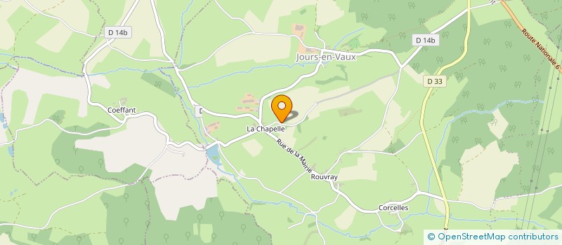 localisation de l'entreprise SOCIETE RICHARD FRERES  VAL-MONT