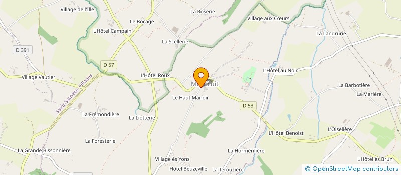 localisation de l'entreprise SOCIETE RIGOT-BANSE-ANDRE  SAINT-SAUVEUR-VILLAGES