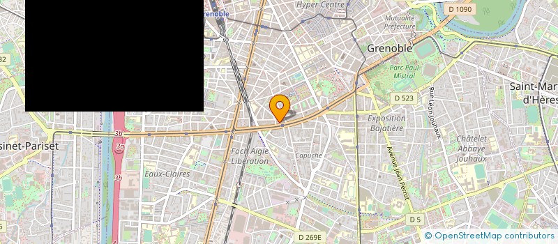 localisation de l'entreprise SOCIETE RIPOLL RENE SARL à GRENOBLE