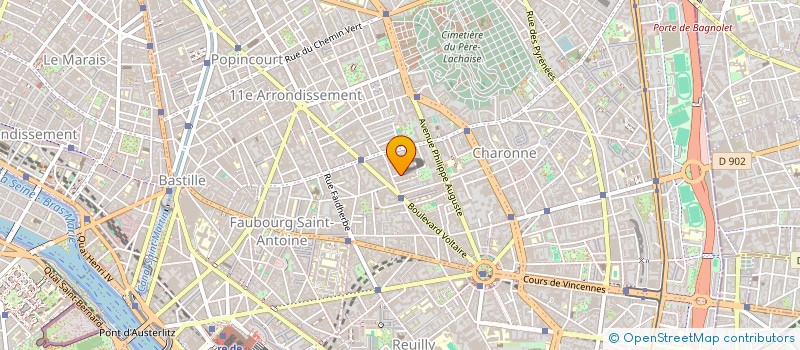 localisation de l'entreprise SOCIETE RISI ET COMPAGNIE à PARIS