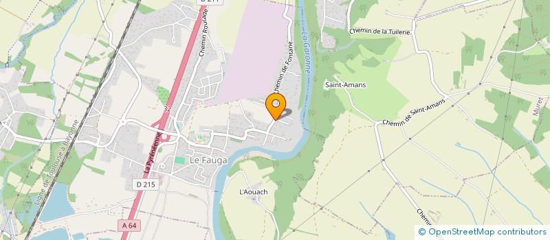 localisation de l'entreprise SOCIETE RMD  LE FAUGA