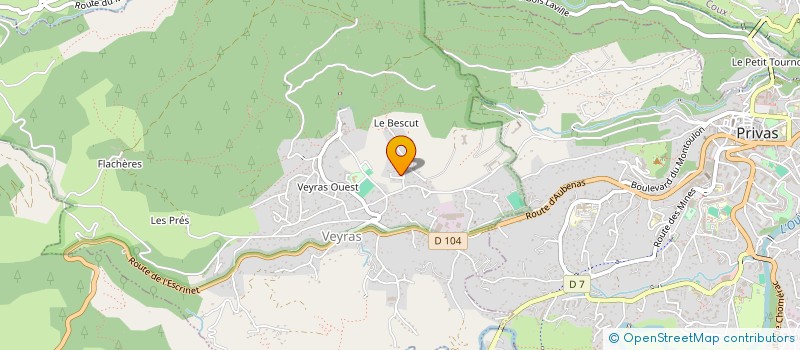 localisation de l'entreprise SOCIETE ROBERT DE SCHUYTENER  VEYRAS