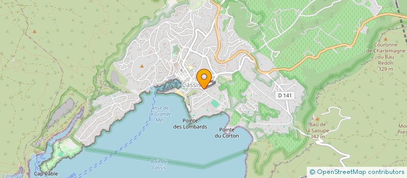 localisation de l'entreprise SOCIETE ROBION à CASSIS