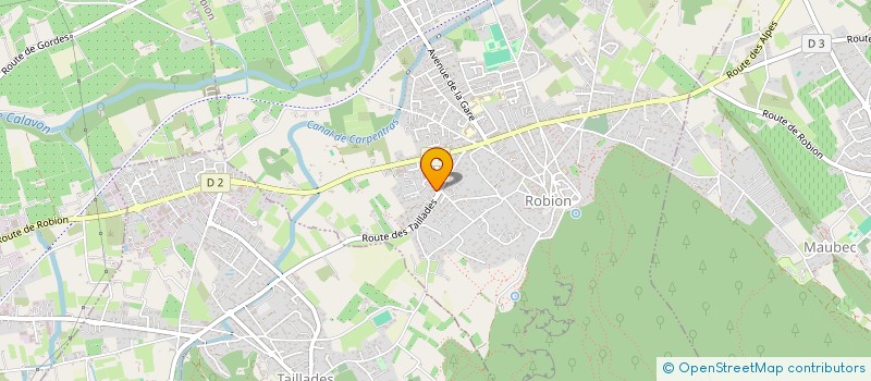 localisation de l'entreprise SOCIETE ROBION VIANDES  ROBION