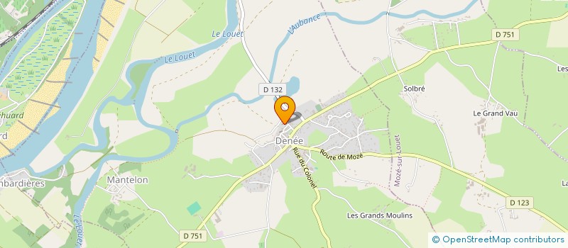 localisation de l'entreprise SOCIETE ROCATEX à ROCHEFORT-SUR-LOIRE
