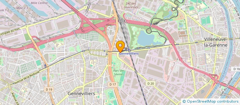 localisation de l'entreprise SOCIETE ROCHE-FRANCE-IMMOBILIER à GENNEVILLIERS