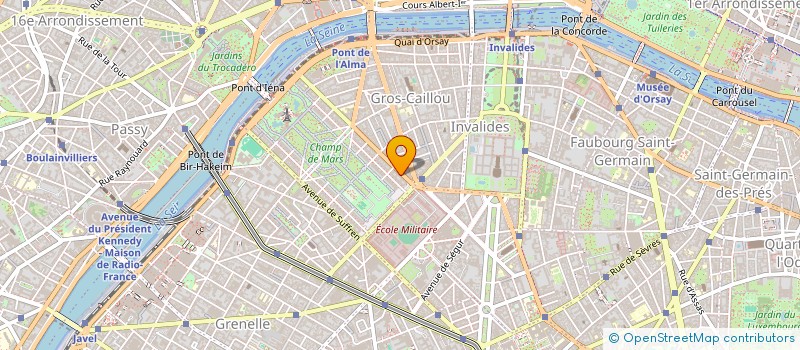 localisation de l'entreprise SOCIETE ROCHEFORT SYRIEYX  PARIS