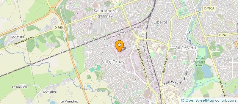 localisation de l'entreprise SOCIETE ROCHELAISE DE DISTRIBUTION à LA ROCHE-SUR-YON