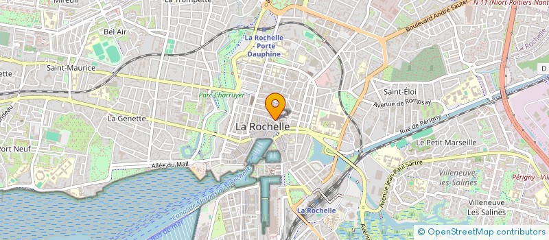 localisation de l'entreprise SOCIETE ROCHELAISE DE JEUX ET CADEAUX  LA ROCHELLE