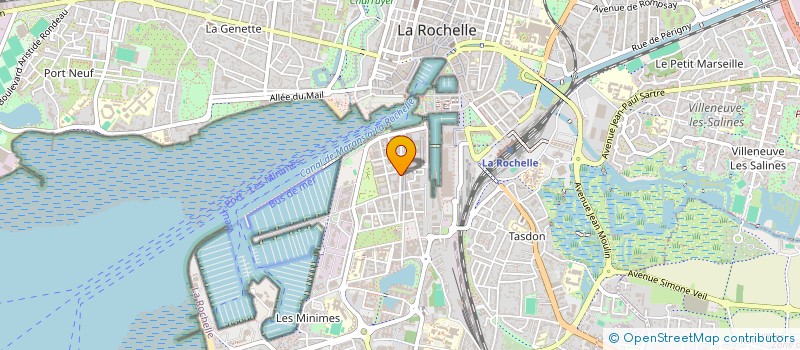 localisation de l'entreprise SOCIETE ROCHELAISE DE PROMOTION IMMOBILIERE à LA ROCHELLE