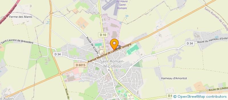 localisation de l'entreprise SOCIETE ROMANAISE D'ALIMENTATION ET DE DISTRIBUTION à SAINT-ROMAIN-DE-COLBOSC