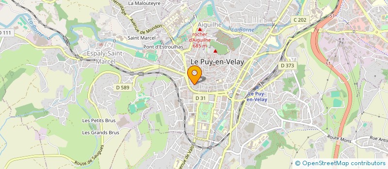 localisation de l'entreprise SOCIETE ROMEUF  LE PUY-EN-VELAY