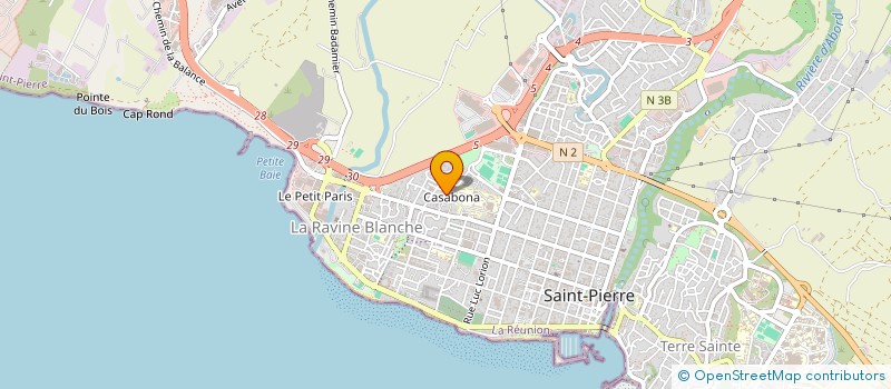 localisation de l'entreprise SOCIETE ROMULUS à SAINT-PIERRE