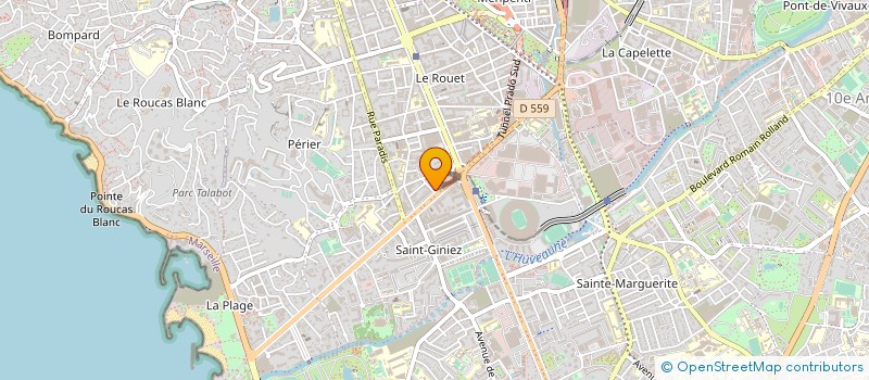 localisation de l'entreprise SOCIETE ROND POINT IMMOBILIER à MARSEILLE